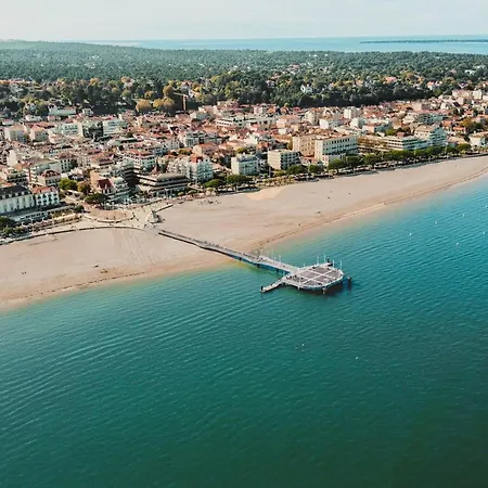 Apartamento Cosy A Arcachon, A 200 M De La Et Proche Du Centre, Avec Balcon Ensoleille. - Fr-1-433-72 *